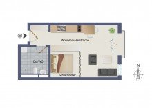 Wohnung-Nr. 8 Info-Tag am Samstag, 13.06. von 10:00 bis 11:30 Uhr in Asperg, Bogenstra�e 12 *Einbauk�chenaktion*