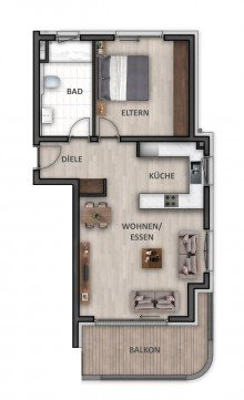 Wohnung-Nr. 7 (B) Info-Tag am Donnerstag, 11.06. von 15:00 bis 17:00 Uhr in Neckargartach, B�llinger Stra�e 41