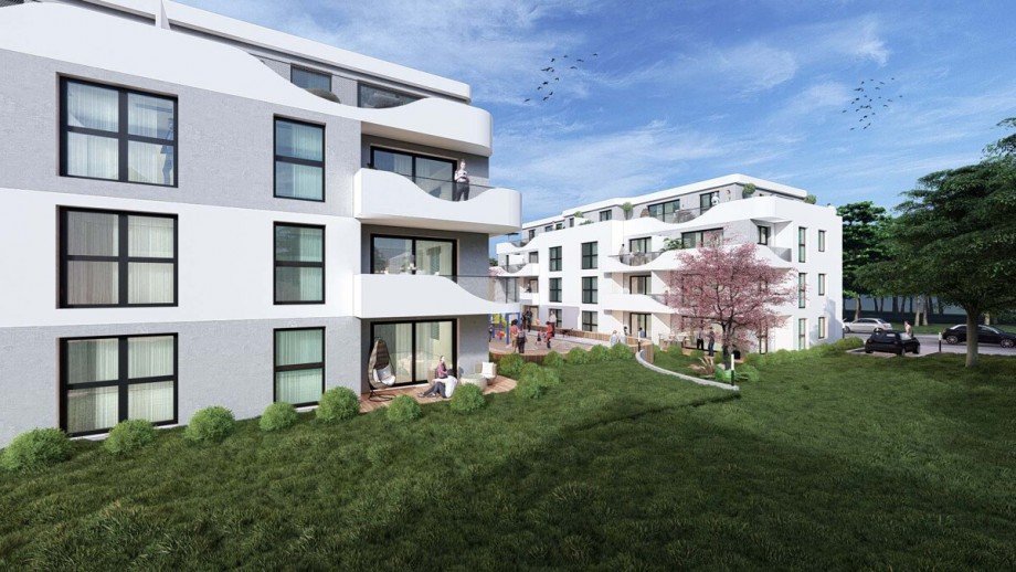 unverbindliche Illustration Dachgeschosswohnung Heilbronn / Neckargartach