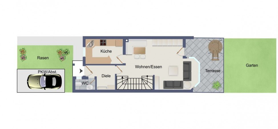 EG Reihenhaus Nufringen