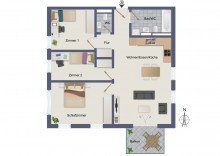 Wohnung-Nr. 6 Info-Tag am Samstag, 25.04. von 10:00 bis 11:30 Uhr in Asperg, Bogenstra�e 12 *Einbauk�chenaktion*