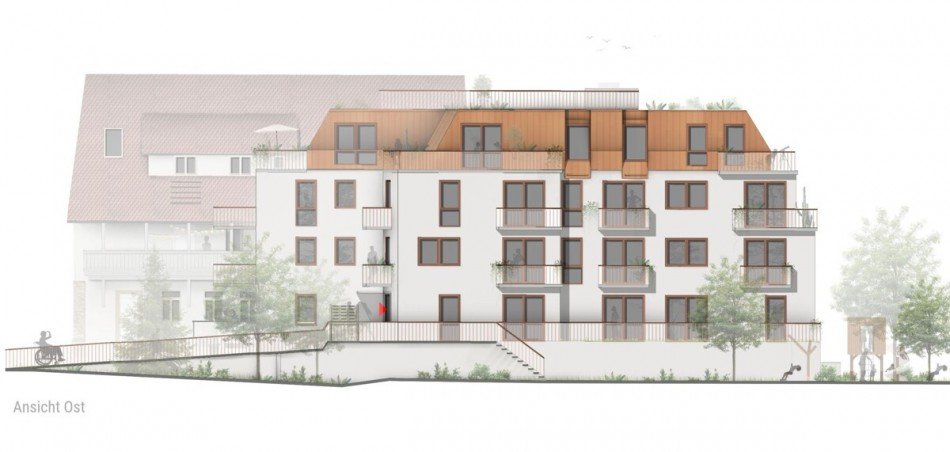 unverbindliche Illustration Erdgeschosswohnung Asperg