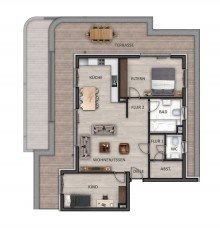 Wohnung-Nr. 10 (A) Info-Tag am Donnerstag, 11.06. von 15:00 bis 17:00 Uhr in Neckargartach, B�llinger Stra�e 41
