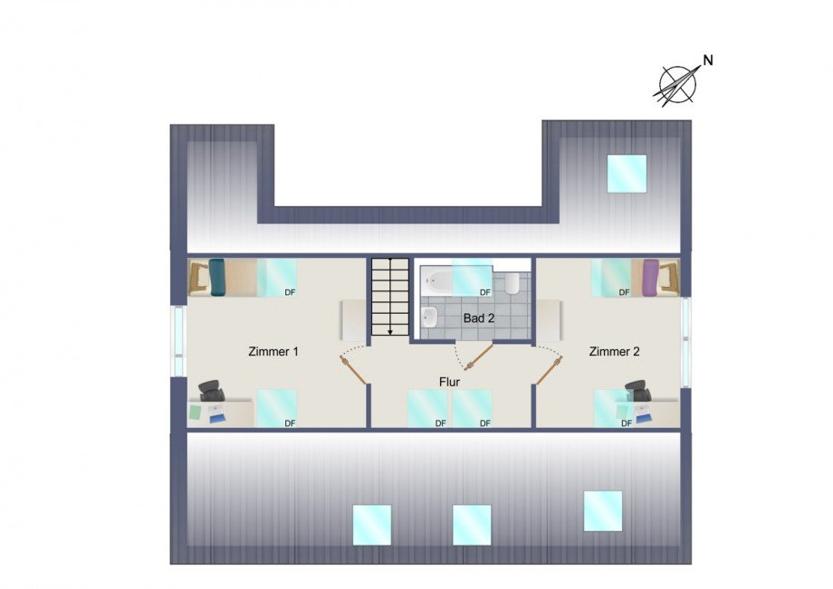 Wohnung-Nr. 9-2 Etagenwohnung Herrenberg / G�ltstein
