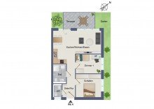 Wohnung-Nr. 4 Info-Tag am Sonntag, 11.10. von 13:30 bis 15:00 Uhr in G�ltstein, Altinger Str. 42
