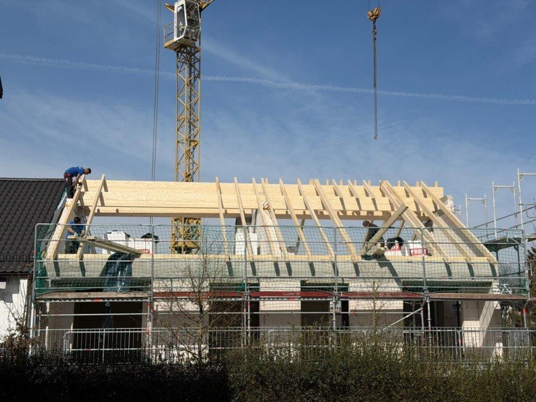 Bautenstand vom 24.03.2026 Waiblingen / Neustadt Rems-Murr-Kreis Etagenwohnung KfW-40 Neubauwohnung - Fertigstellung Ende 2026 - attraktive F�rderkredite m�glich