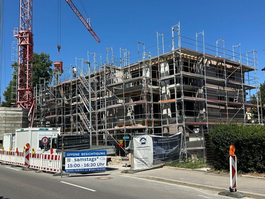 Bautenstand 13.07.26 Penthousewohnung G�rtringen