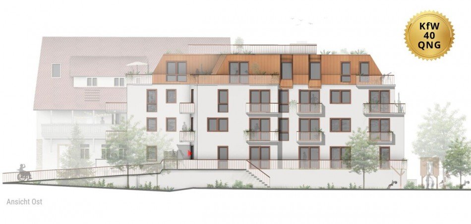 unverbindliche Illustration Erdgeschosswohnung Asperg