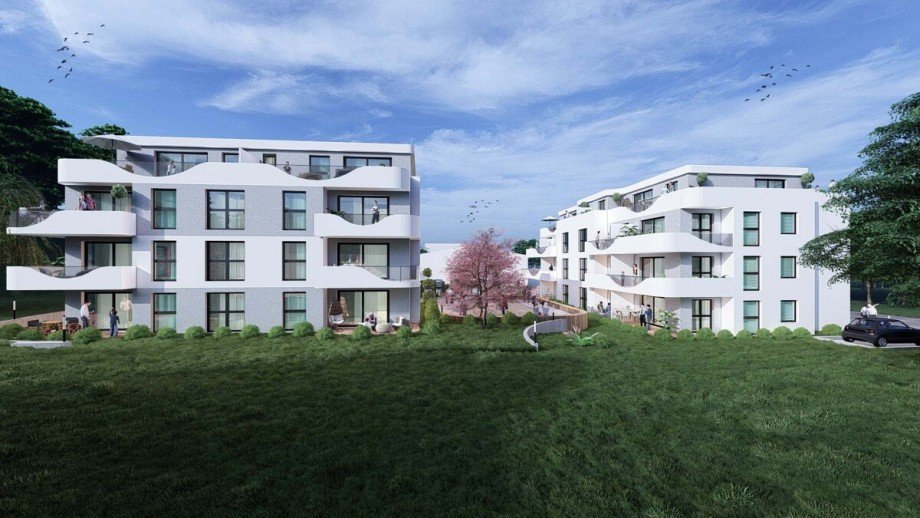 unverbindliche Illustration Dachgeschosswohnung Heilbronn / Neckargartach