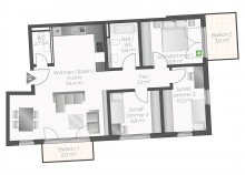 Wohnung-Nr. 12 Info-Tag am Samstag, 12.09. von 10:00 bis 11:30 Uhr in Asperg, K�nigstra�e 22