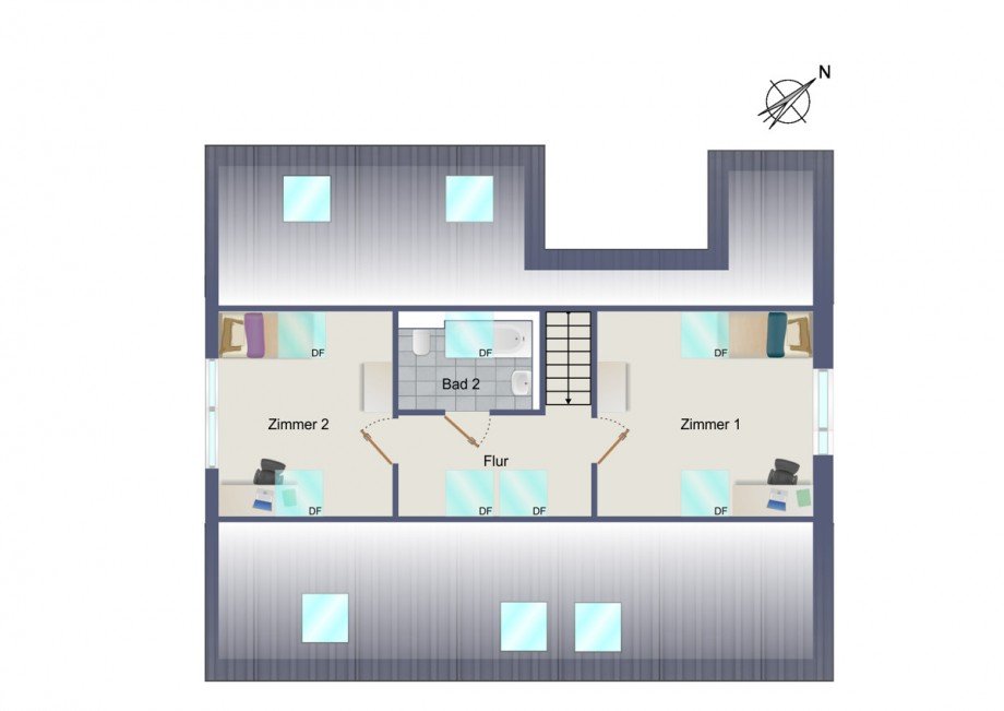 Wohnung-Nr. 11-2 Etagenwohnung Herrenberg / G�ltstein