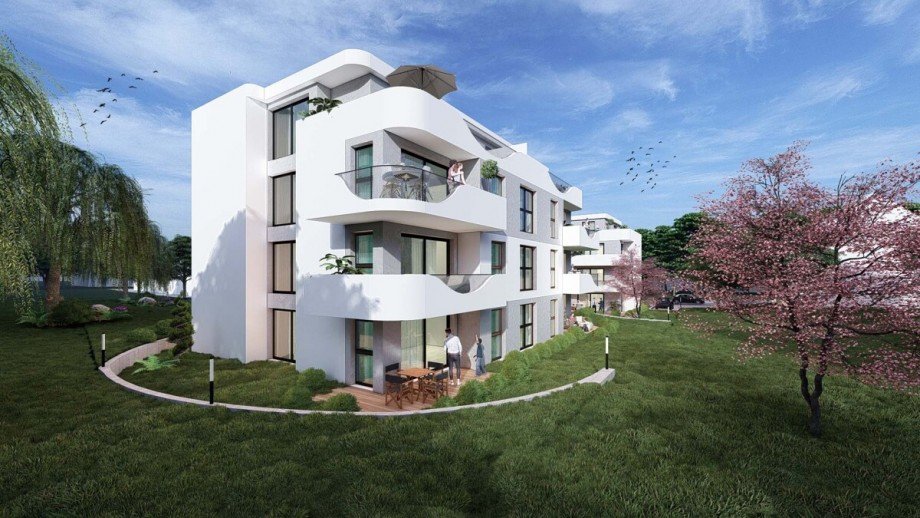 unverbindliche Illustration Dachgeschosswohnung Heilbronn / Neckargartach